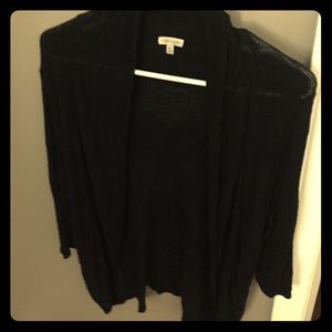 Maurice’s 3/4 Sleeve Black Cardigan